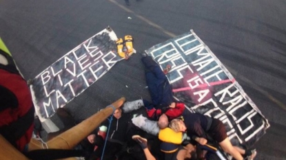 Police negotiating with London City Airport protesters