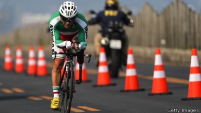 Iranian Paralympic cyclist dies after suffering heart attack in road race crash