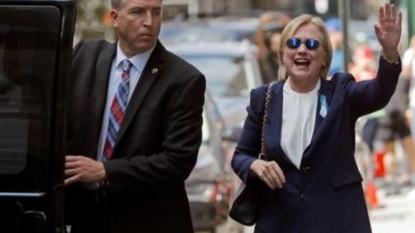 Battling pneumonia, Hillary Clinton falls ill at 9/11 memorial