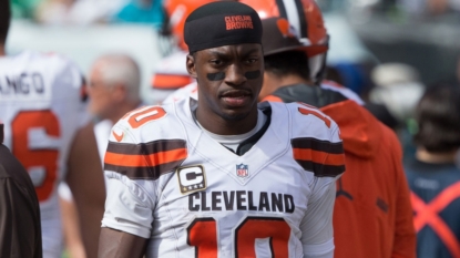 Robert Griffin III says his latest injury wasn’t entirely his fault