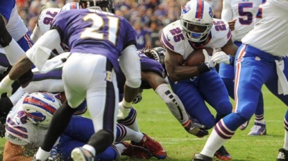 Bills drop defensive battle to Ravens 13-7