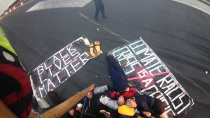 Black Lives Matter Protest Blocks Flights at London Airport