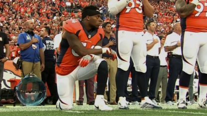 Broncos’ Brandon Marshall loses sponsorship after anthem kneel