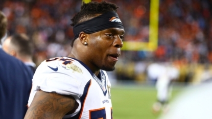 Broncos’ Brandon Marshall dropped by sponsor after kneeling during anthem