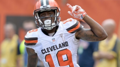 Browns WR, Baylor-ex Corey Coleman breaks hand in practice