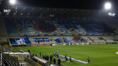 Club Brugge vs Leicester in the Champions League