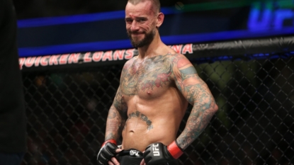 CM Punk gives inspiring speech after his quick defeat at UFC 203