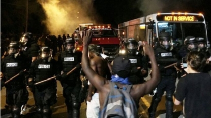 Calm urged in Charlotte, North Carolina after 16 officers hurt in protests