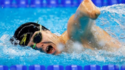 Cameron Leslie smashes his own world record to take gold