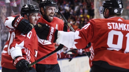 Canada beats Russia 5-3, advances to World Cup final