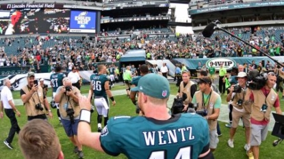 Carson Wentz and Doug Pederson shine in their National Football League debuts