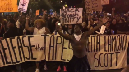 Charlotte protesters keep marching after police release shooting video