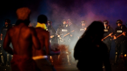 Charlotte shooting protests peaceful Thursday night