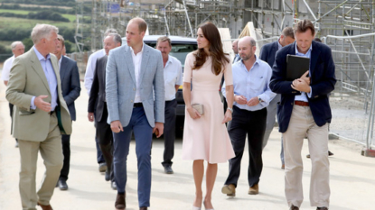 Cheeky Cornish Builder Snaps A Selfie With Duke And Duchess