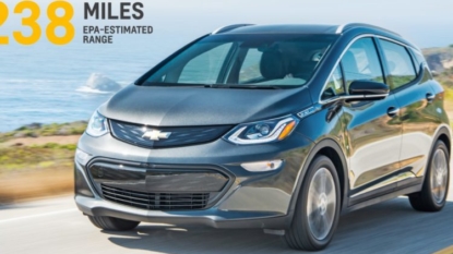 Chevy Bolt EV Range Beats Tesla Model 3