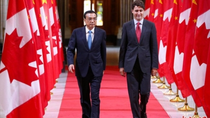 Chinese Premier Li Keqiang calls for ‘win-win’ cooperation with Canada