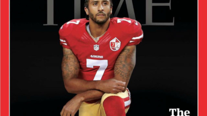 Colin Kaepernick graces cover of Time magazine