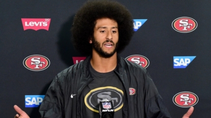 Colin Kaepernick responds to national anthem scandal in the best way