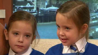 Conjoined twins Rosie and Ruby ready to start school after challenging odds