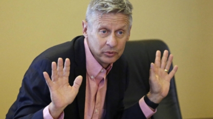 Could Libertarian presidential candidate Gary Johnson get hot, play the spoiler?