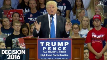 Donald Trump: Drugs a ‘Very, Very Big Factor’ in Charlotte Protests