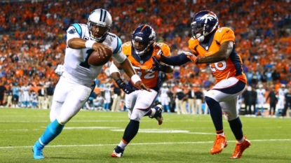 Cam Newton Got Absolutely Lit Up By The Broncos Last Night