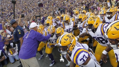 LSU Makes Change At QB, Defeats Jacksonville State 34-13