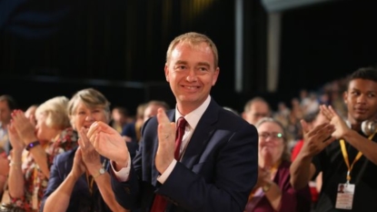 Lib Dem leader Tim Farron issues appeal to Labour and Tory moderates