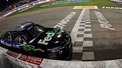 Hamlin wins NASCAR race in Richmond