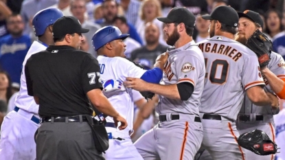 Dodgers stoke rivalry with taunting anti-Bumgarner shirts