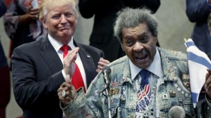 Don King says n-word at Trump rally