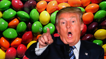 Donald Trump Jr compares Syrian refugees to Skittles