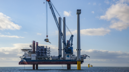 Dong installs world’s largest wind turbines off UK coast