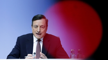 European Central Bank projects slow increase in inflation