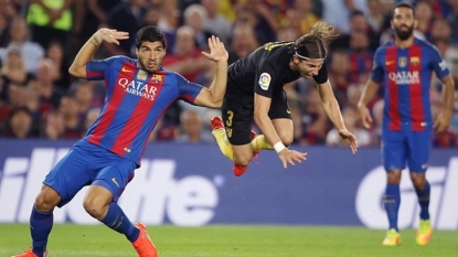 Luis Suarez Hits Out at Filipe Luis Over Instagram Photo