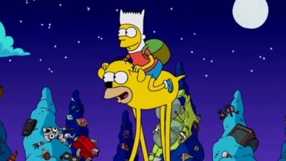 New ‘Simpsons’ Season 28 Couch Gag Honors ‘Adventure Time’