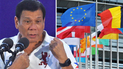 Philippines President Duterte in foul-mouthed rant at EU