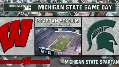 No. 11 Wisconsin routs No. 8 Michigan State