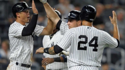 Gary Sanchez shines as Yankees top Rays for 7th straight win