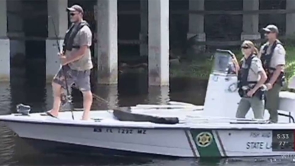 Gator attacks homeless man in Florida river