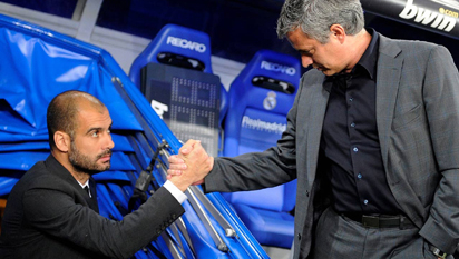 Guardiola happy to share drink with Mourinho