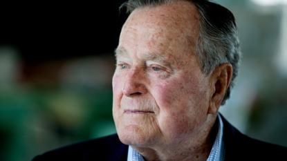 George H.W. Bush for Democrat Clinton? A Kennedy says so