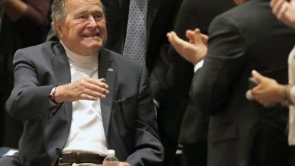 George HW Bush for Democrat Clinton? A Kennedy says so