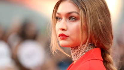 Gigi Hadid manhandled by prankster at Milan Fashion Week