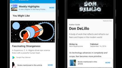 Google Play Books Updated With Discover Feature on Android