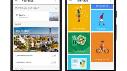 Google Trips is a pocket-sized vacation guide