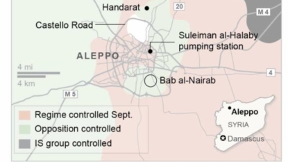 Syrian army advances in Aleppo