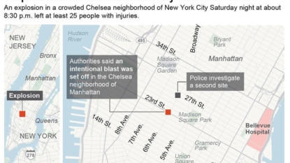 DEVELOPING: Explosion rattles Chelsea neighborhood of Manhattan