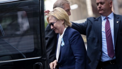 Hillary Clinton ‘Overheated’ at 9/11 Memorial Ceremony