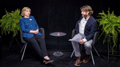 Hillary Clinton Spars With Zach Galifianakis in Hilarious ‘Between Two Ferns’ Interview